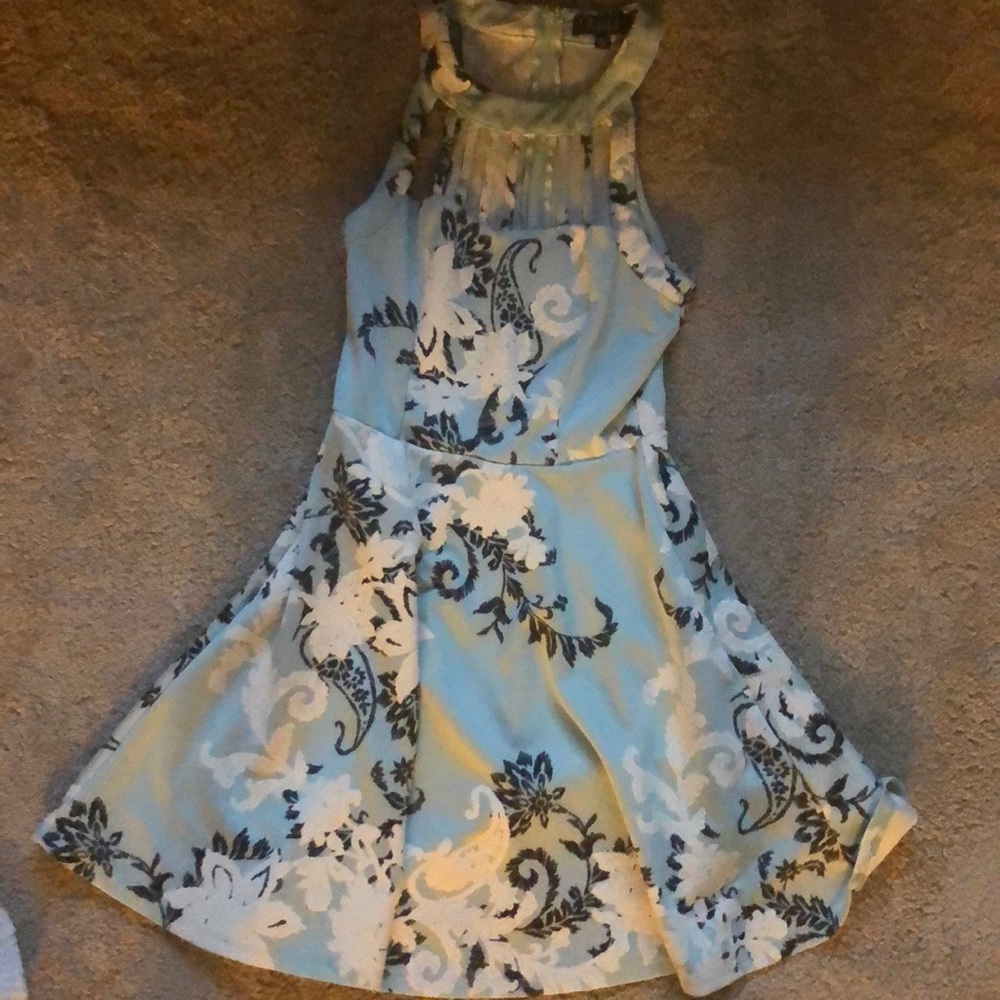 Floral print dress